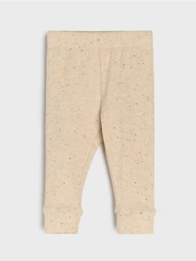 Leggings in cotone - blu pallido