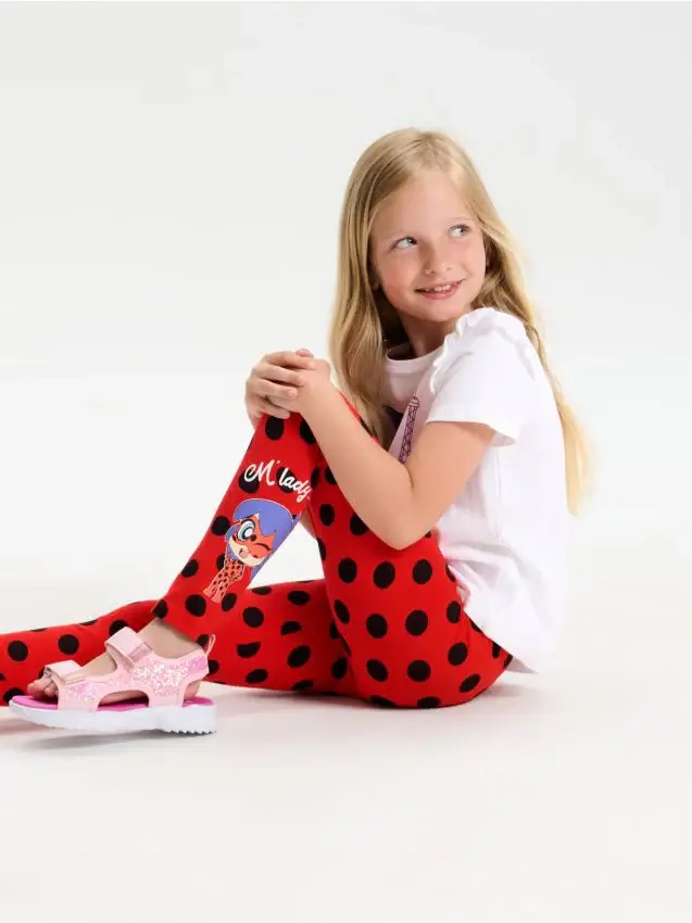 Leggings Miraculous - rosso