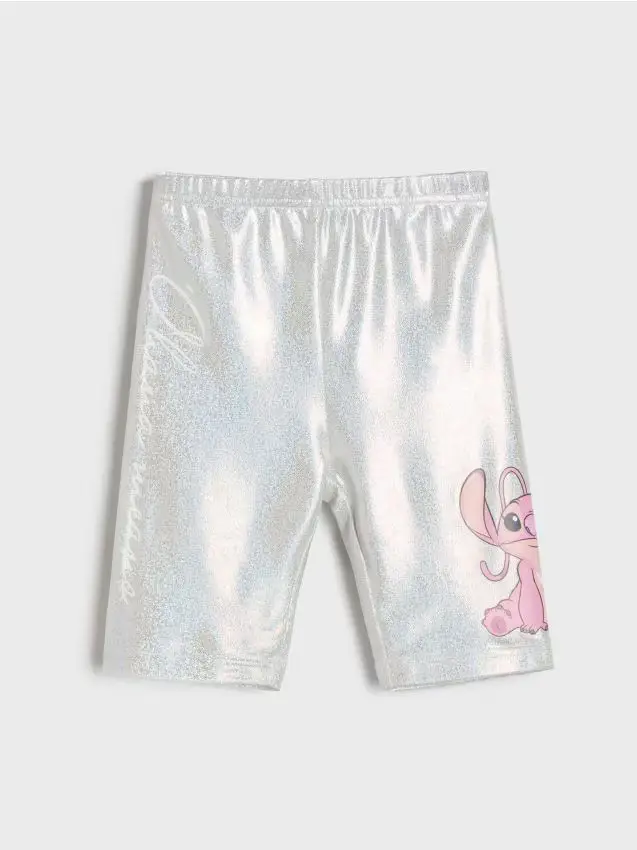 Leggings Stitch - argento