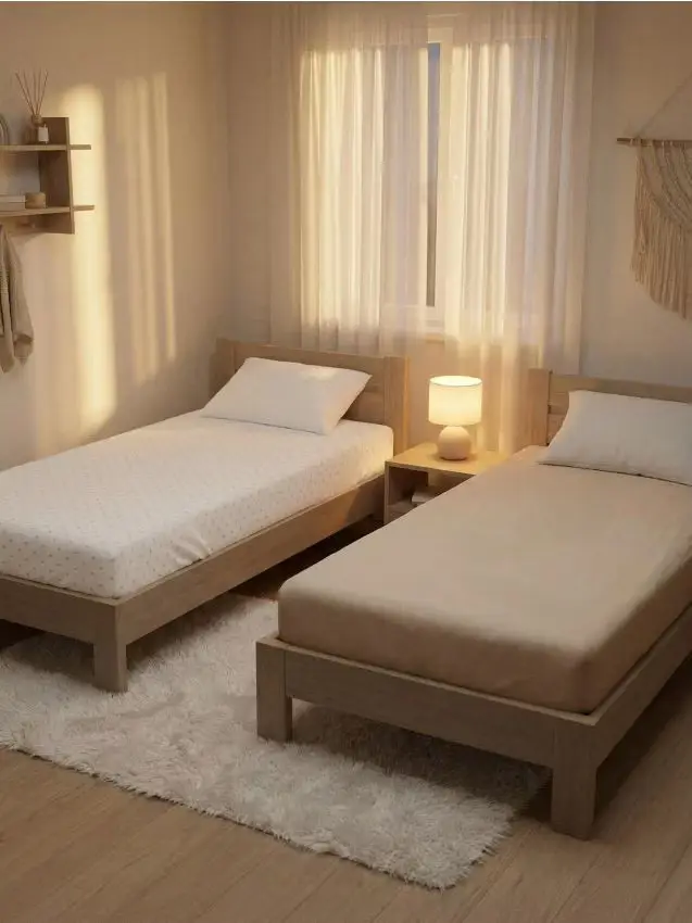 Lenzuolo con elastico 2 pack - beige