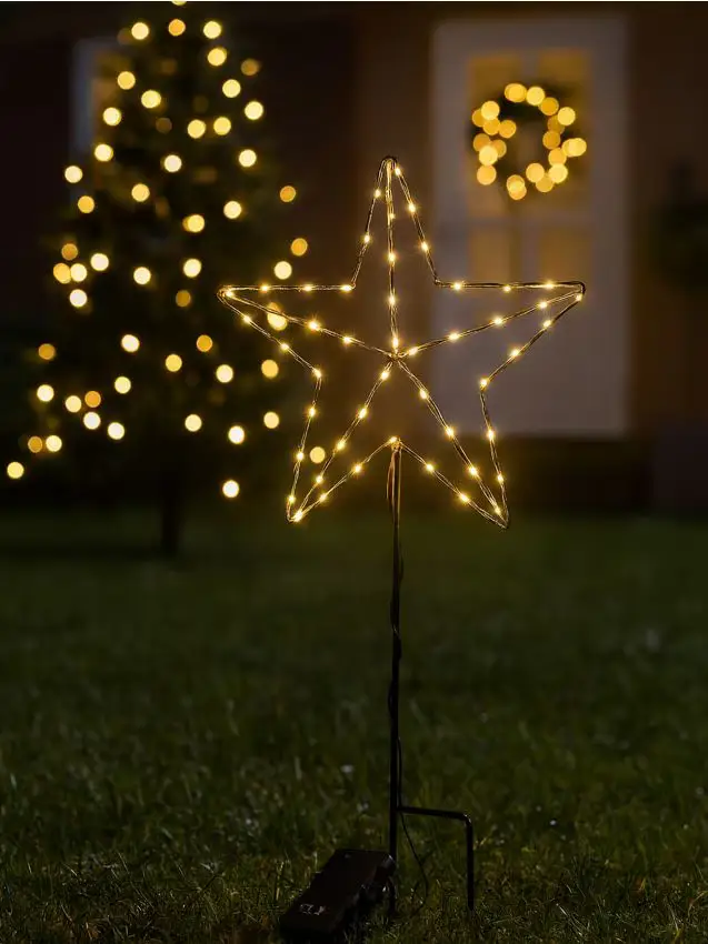 Luci LED di Natale - nero