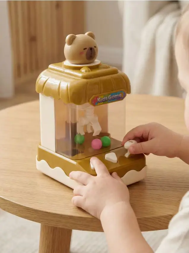 Macchina acchiappa-palline con orsetto - multicolor