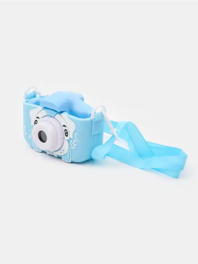Macchina fotografica digitale giocattolo - azzurro