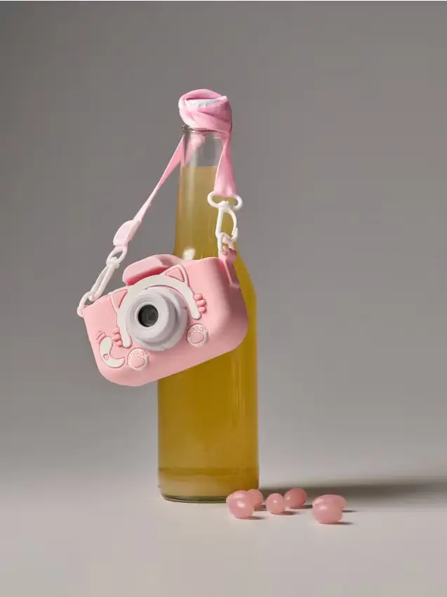 Macchina fotografica digitale giocattolo - rosa