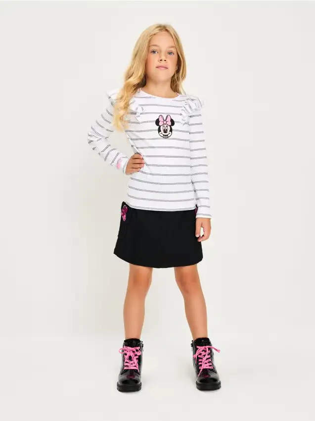 Maglia a maniche lunghe Minnie Mouse - multicolor