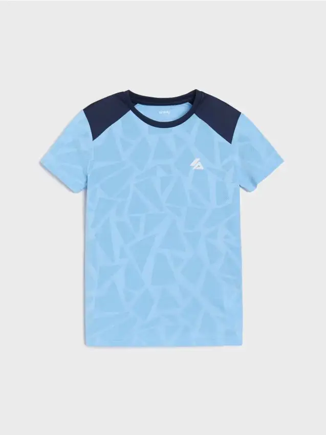 Maglietta a maniche corte Active - azzurro