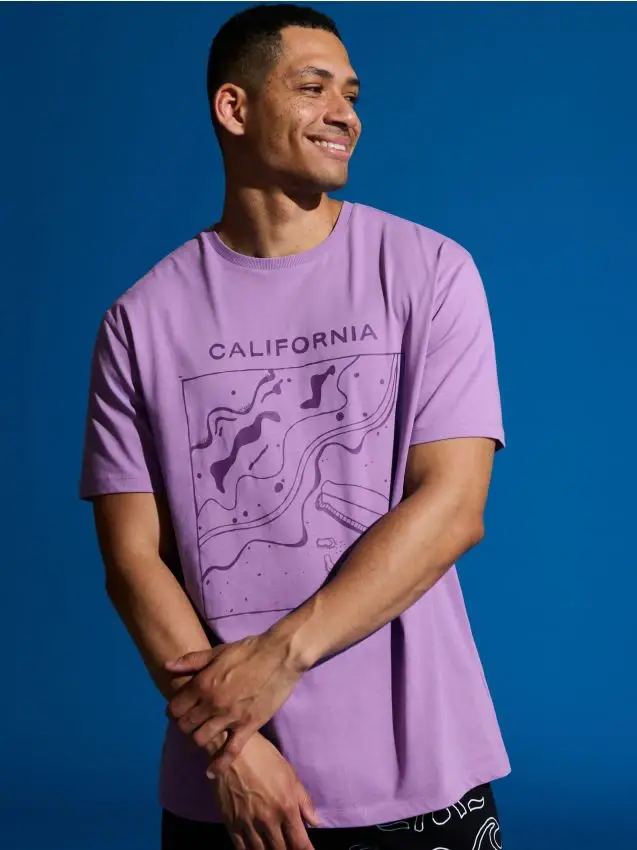 Maglietta a maniche corte - beige