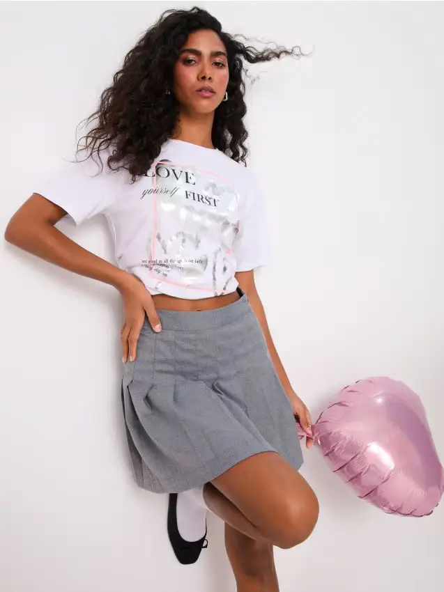 Maglietta a maniche corte - bianco