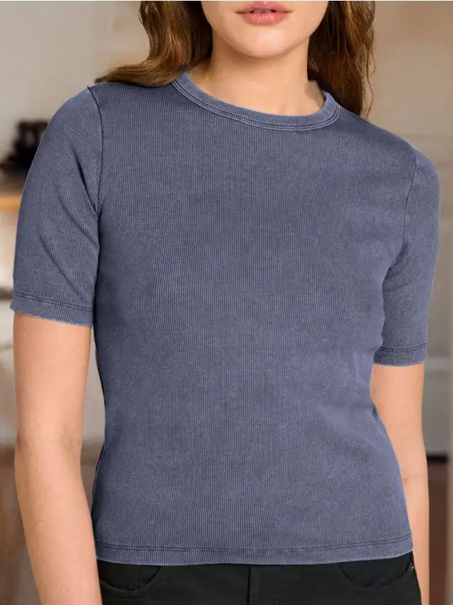 Maglietta a maniche corte - blu