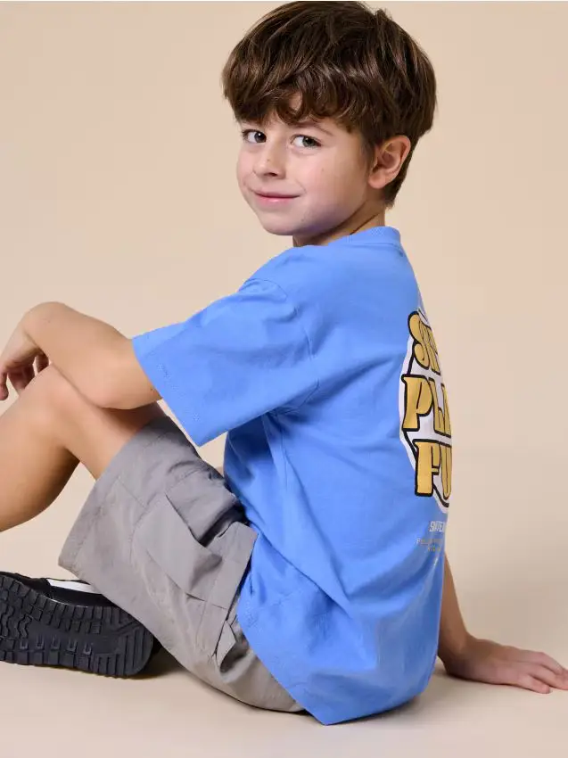 Maglietta a maniche corte - blu