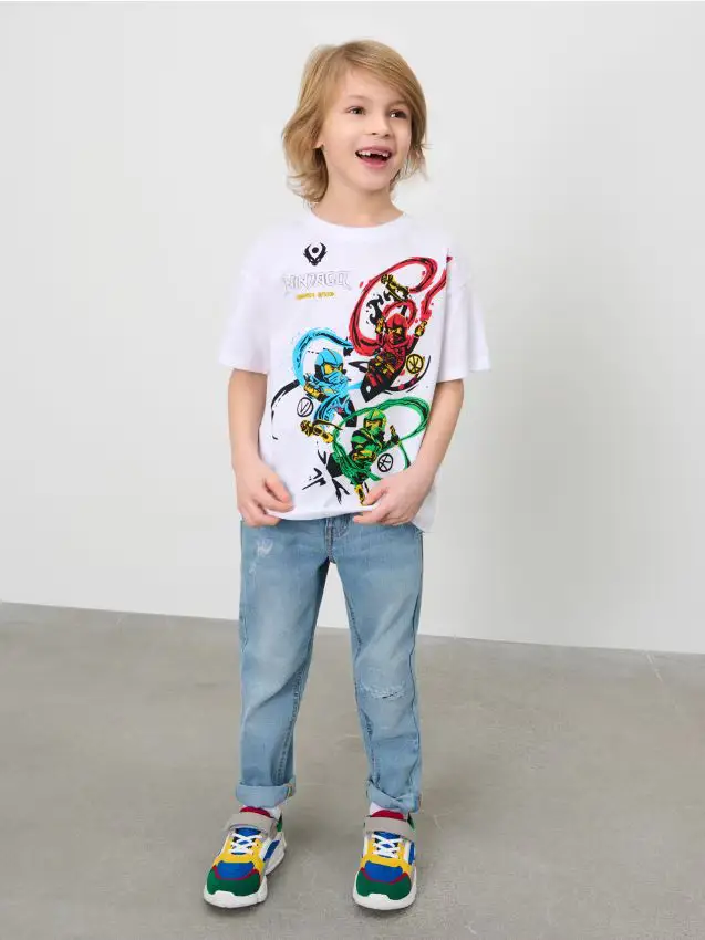 Maglietta a maniche corte Ninjago - bianco