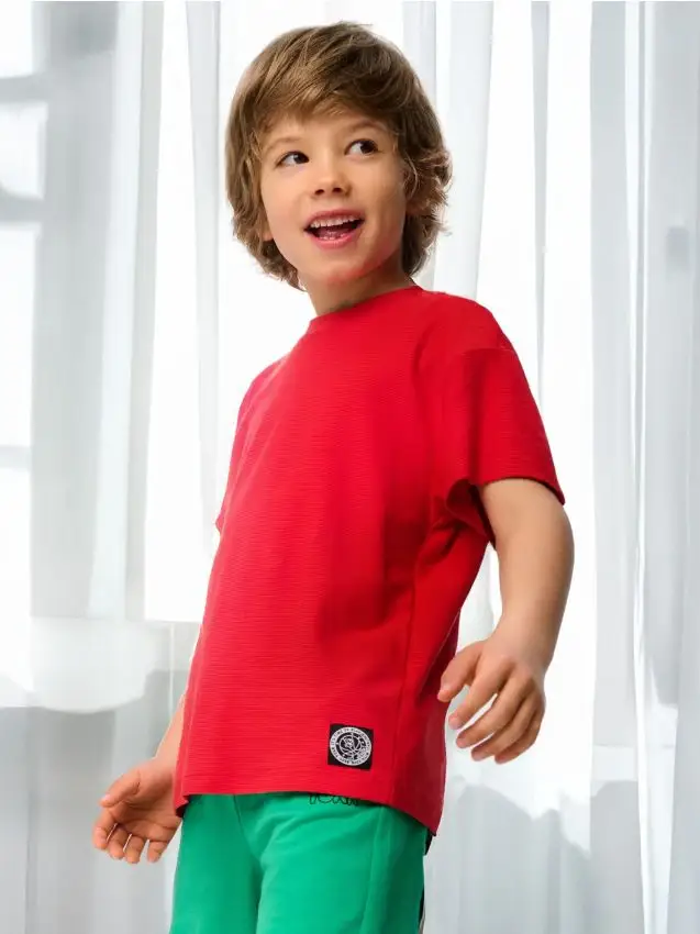 Maglietta a maniche corte - rosso