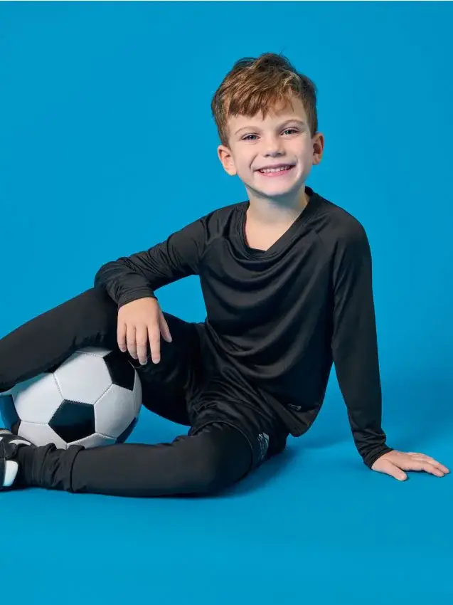 Maglietta a maniche lunghe ACTIVE - nero