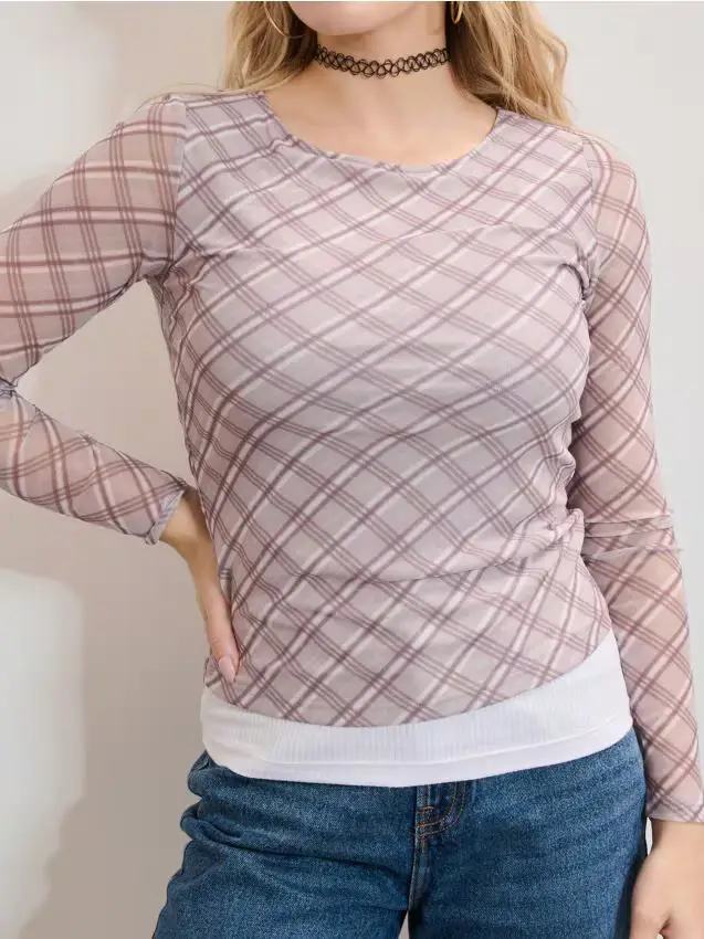 Maglietta a maniche lunghe - multicolor