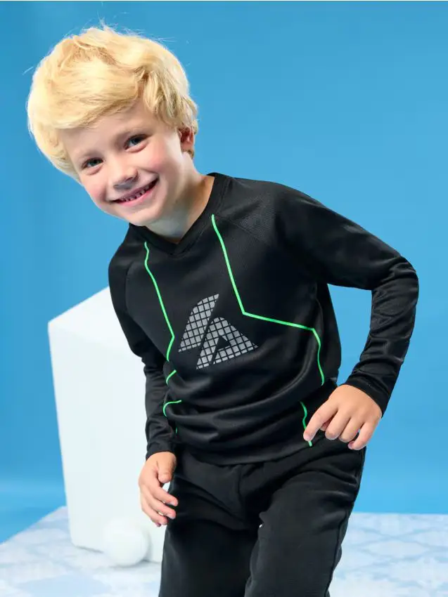 Maglietta a maniche lunghe - nero