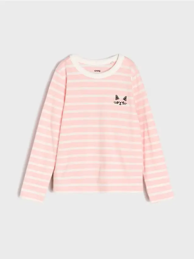 Maglietta a maniche lunghe - rosa