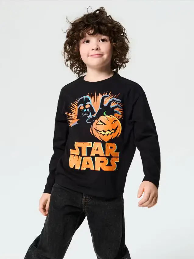 Maglietta a maniche lunghe Star Wars - nero