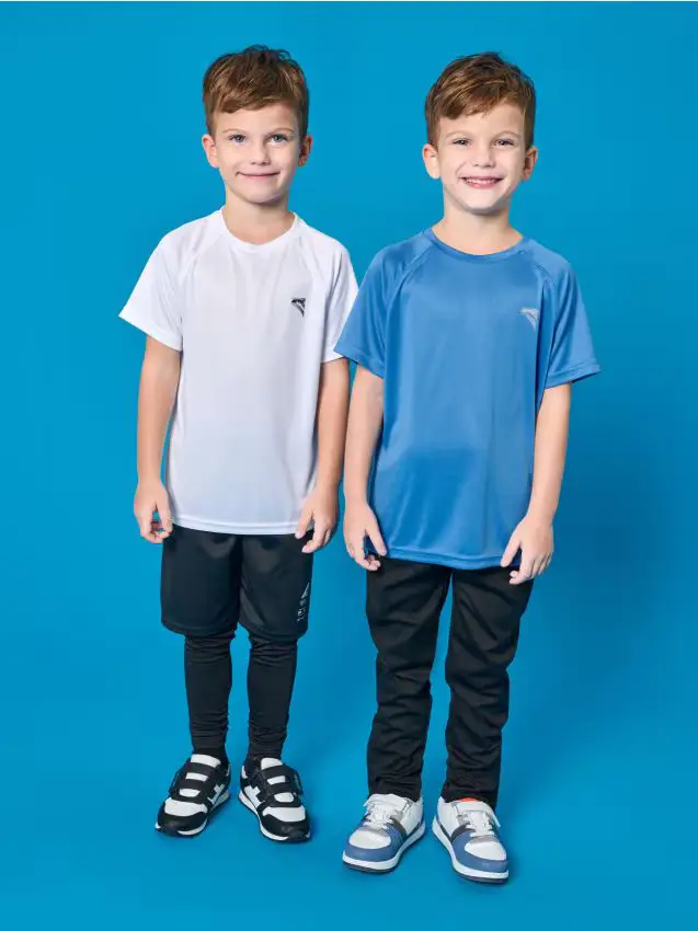 Maglietta Active 2 pack - blu pallido