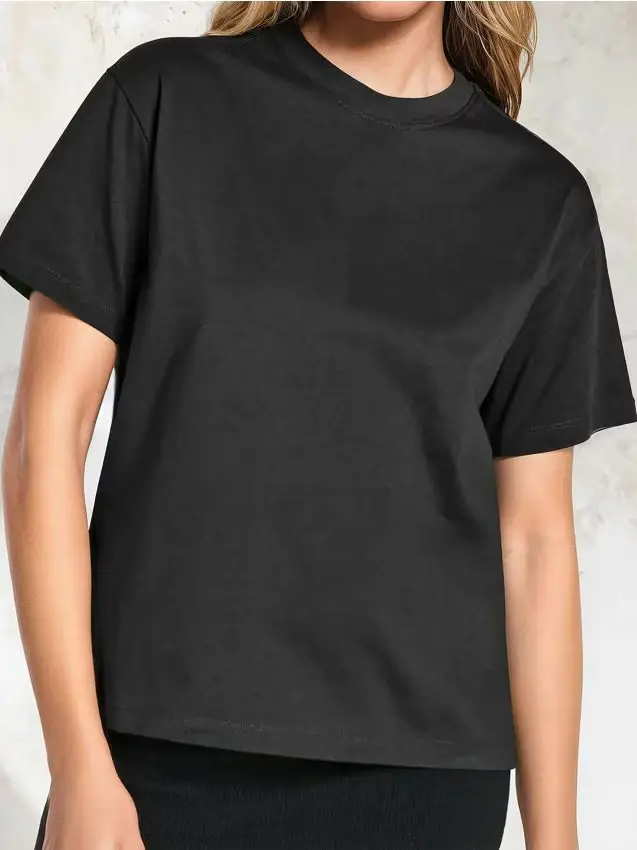 Maglietta basic - nero