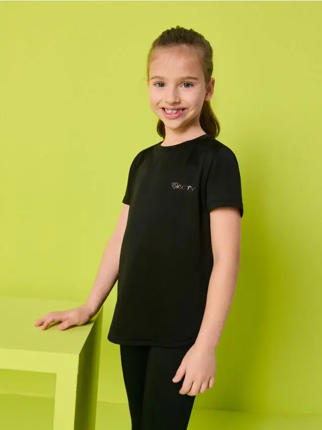 Maglietta basic - nero