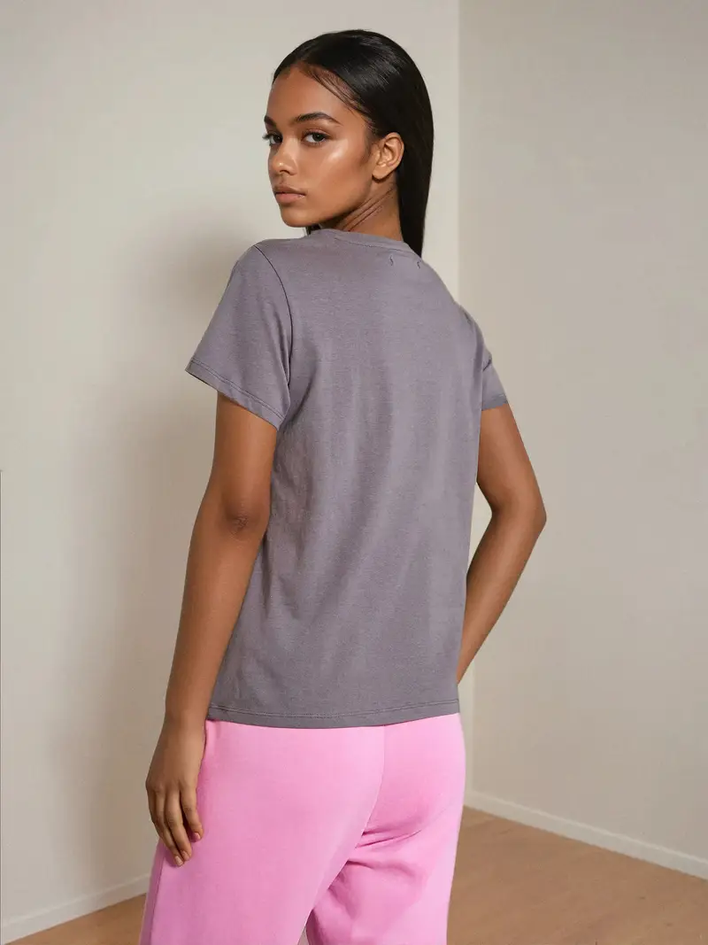 Maglietta con stampa - grigio scuro miniatura 5