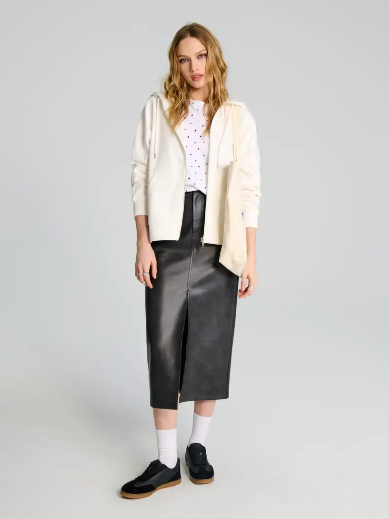 Maglietta con stampa - panna miniatura 3