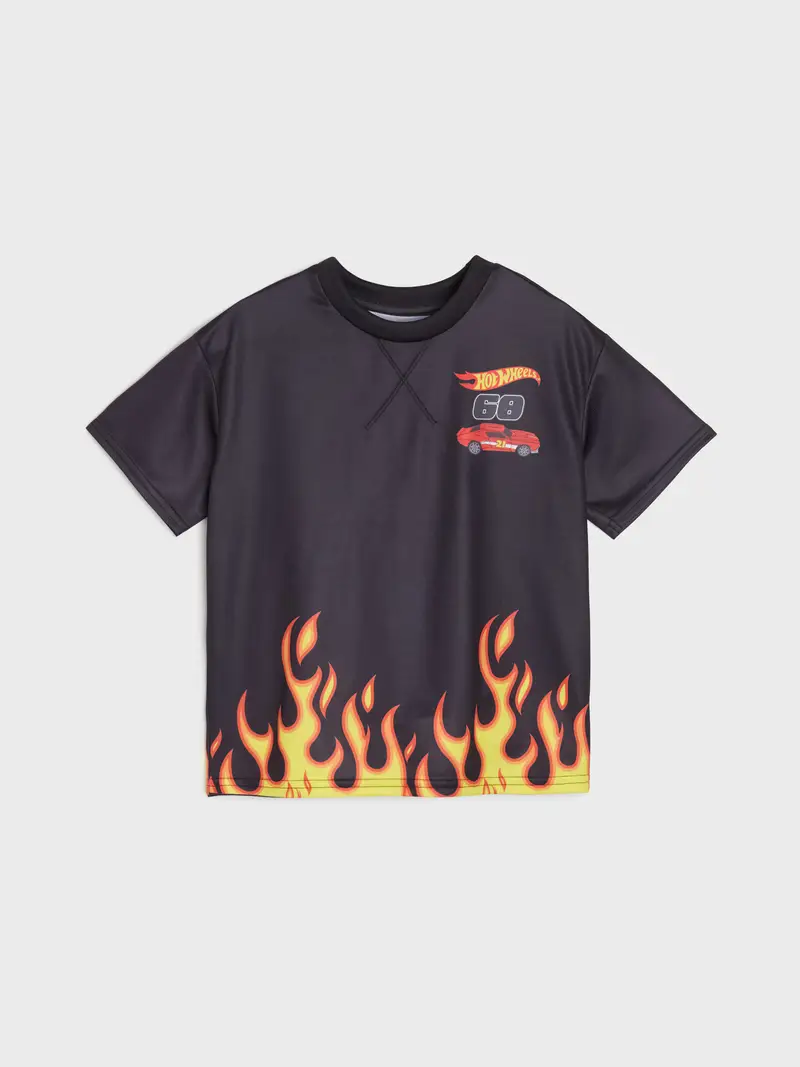 Maglietta Hot Wheels - nero miniatura 3