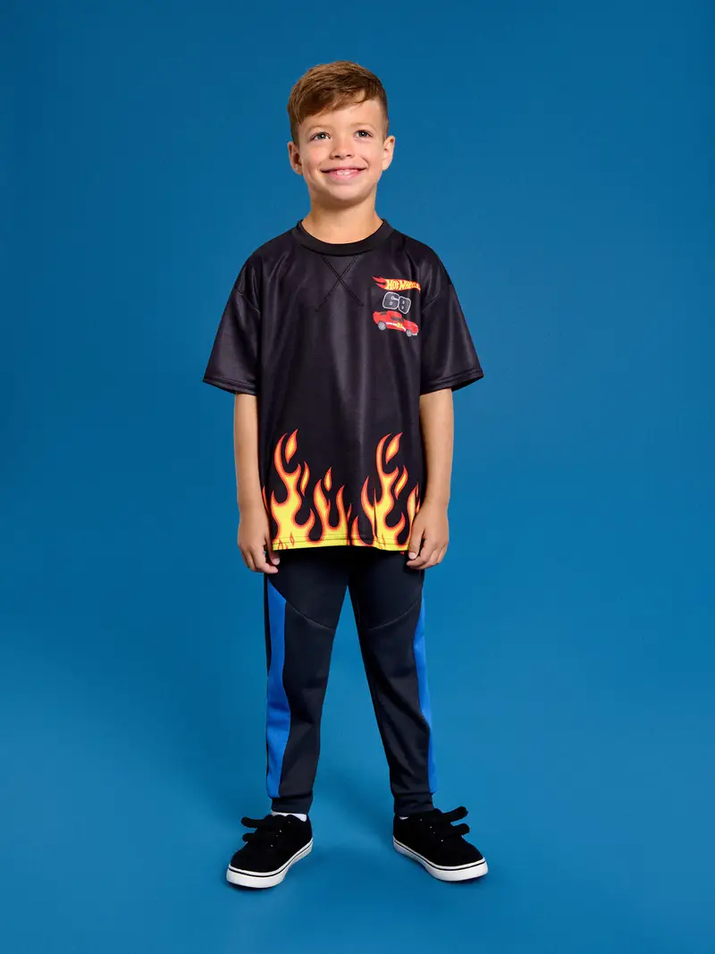 Maglietta Hot Wheels - nero miniatura 4