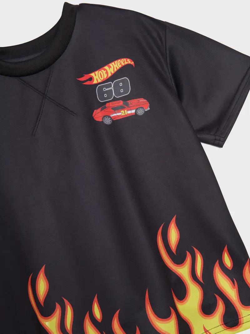 Maglietta Hot Wheels - nero miniatura 5
