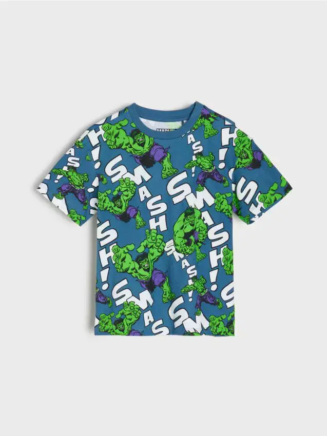 Maglietta Marvel - steel blue