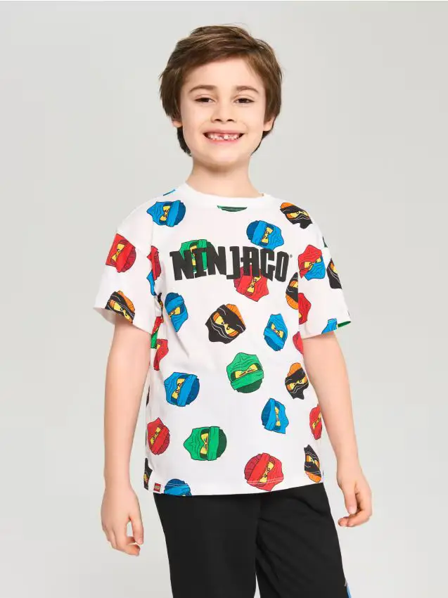 Maglietta Ninjago - bianco