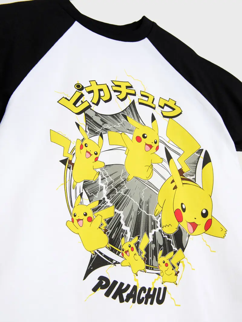 Maglietta Pokémon - bianco miniatura 3