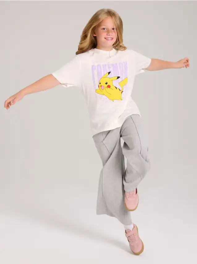 Maglietta Pokémon - panna