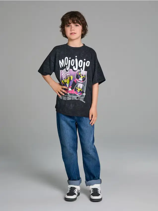 Maglietta Powerpuff Girls - grigio scuro