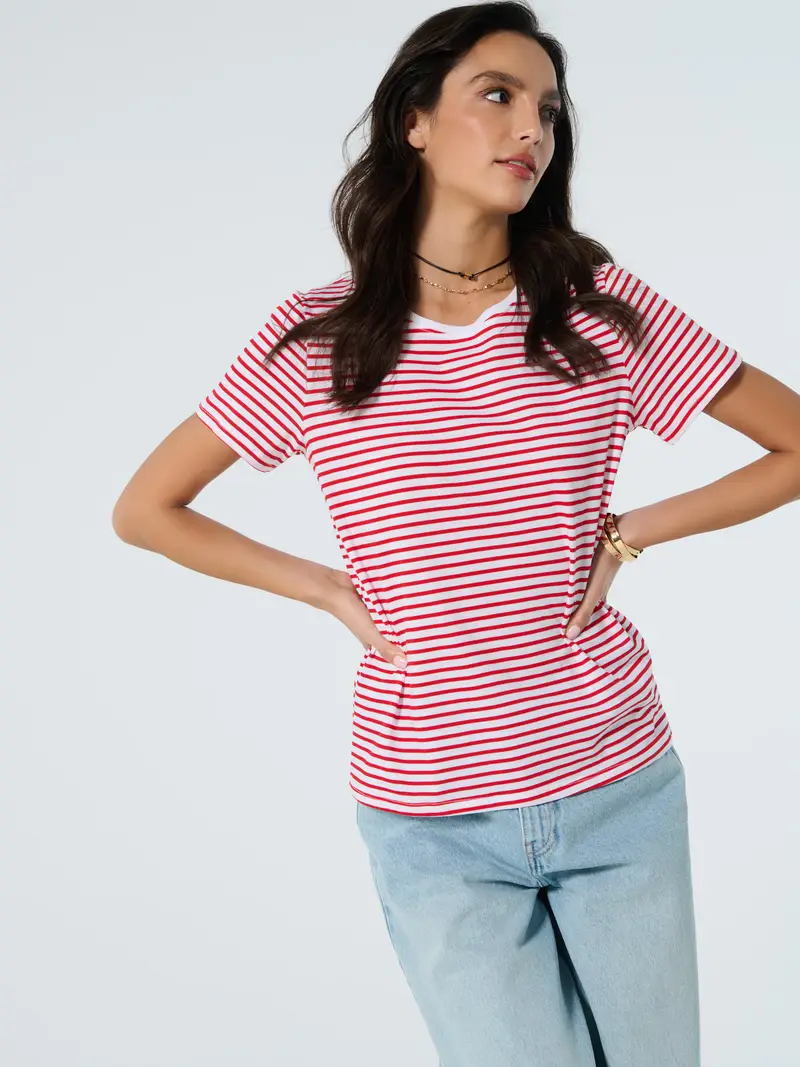 Maglietta - rosso miniatura 5