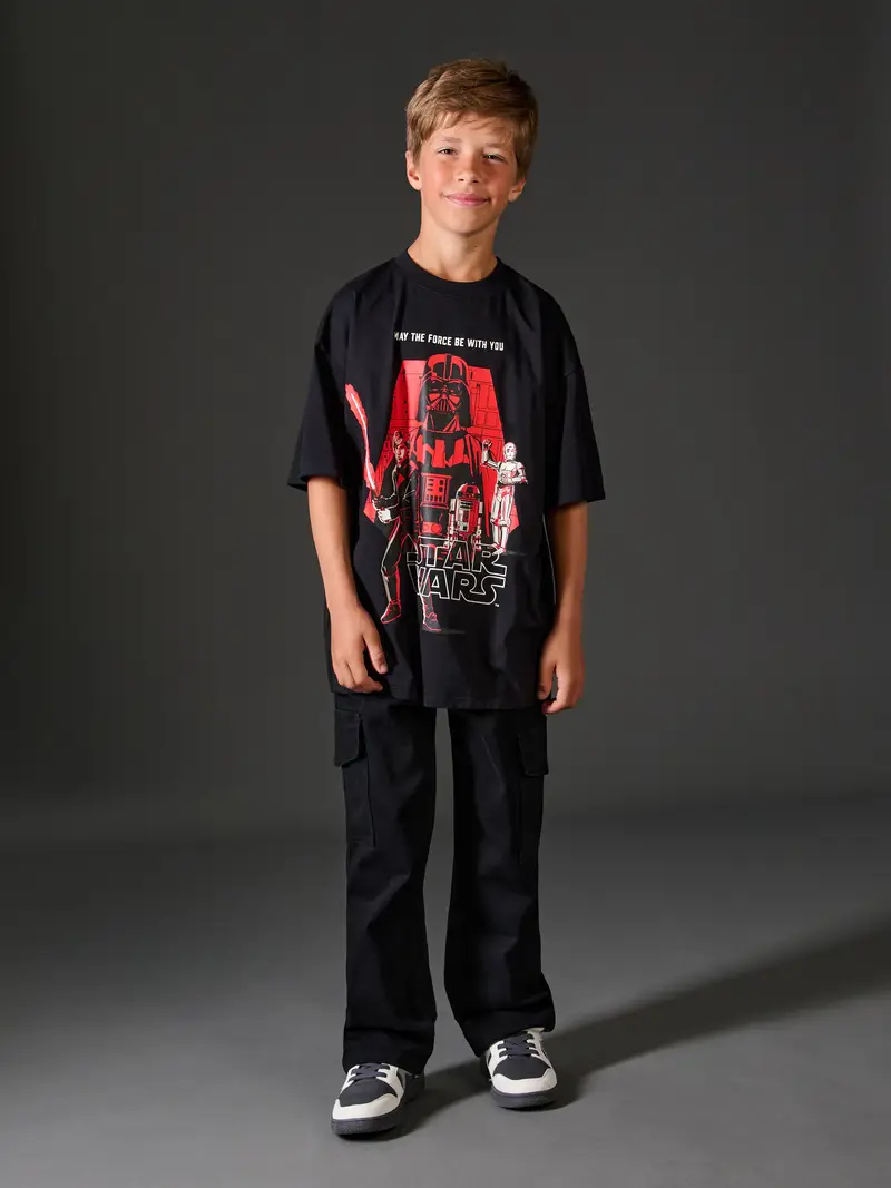 Maglietta Star Wars - nero miniatura 4