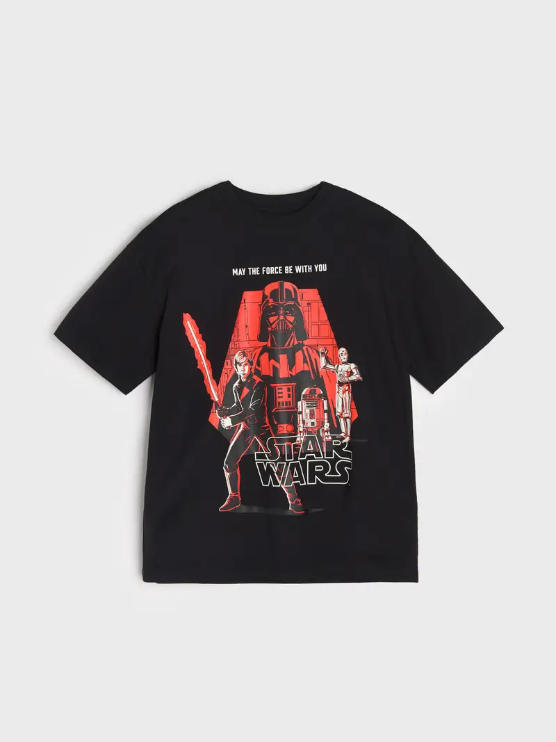 Maglietta Star Wars - nero miniatura 5