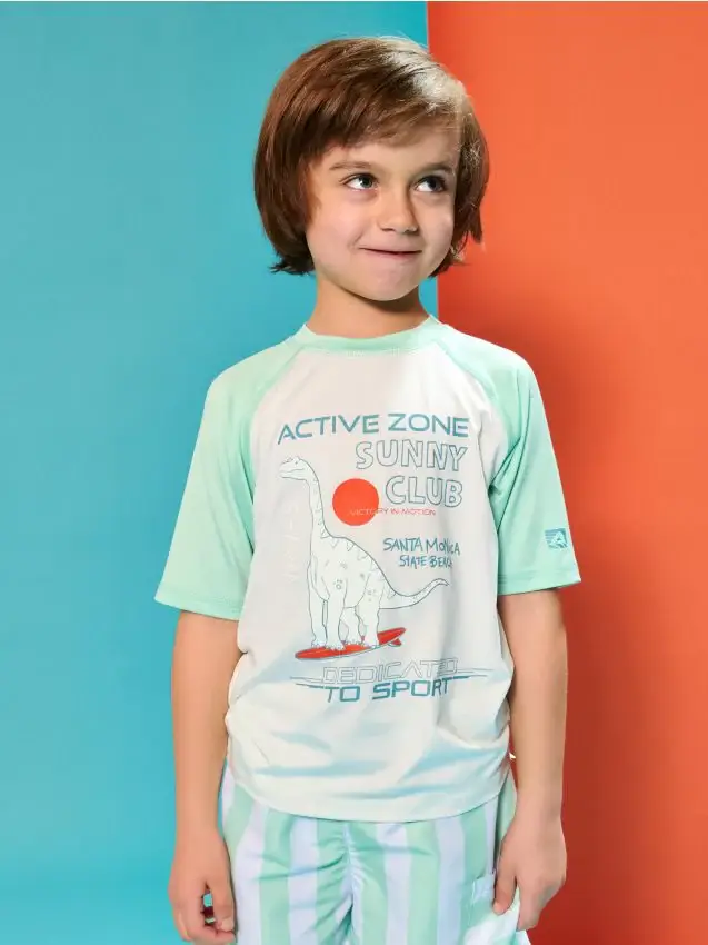 Maglietta UPF 40+ Active - bianco