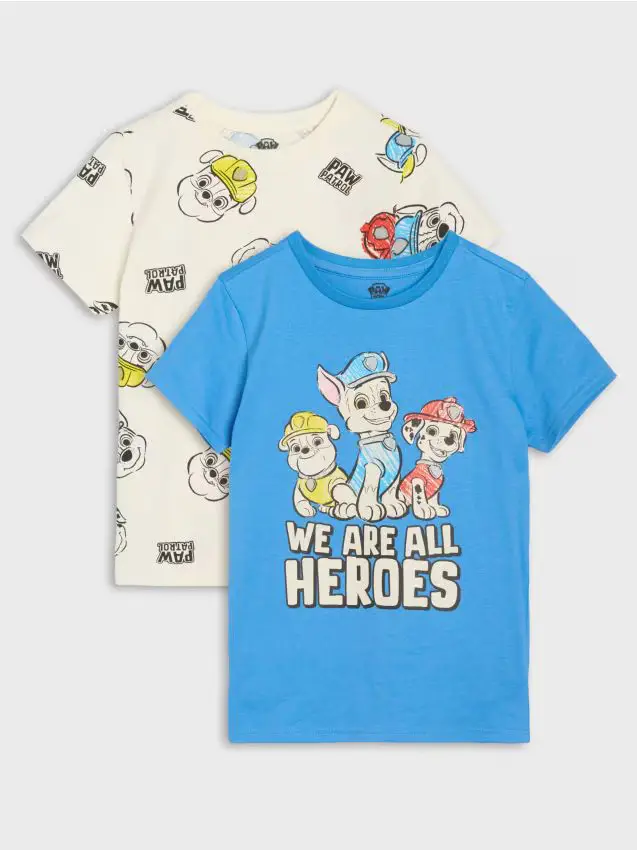 Magliette 2 pack PAW Patrol - multicolor