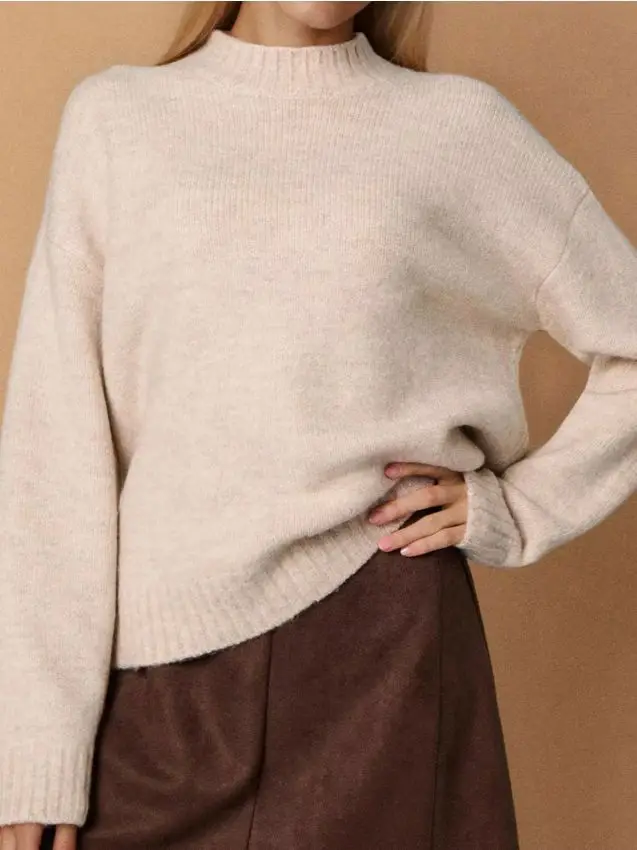 Maglione basic - nude