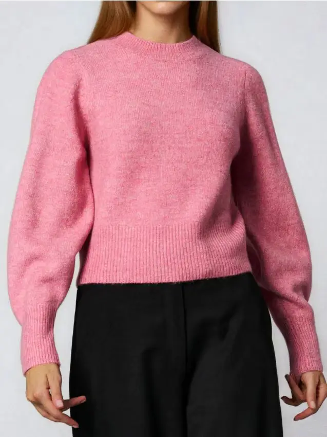 Maglione basic - rosa