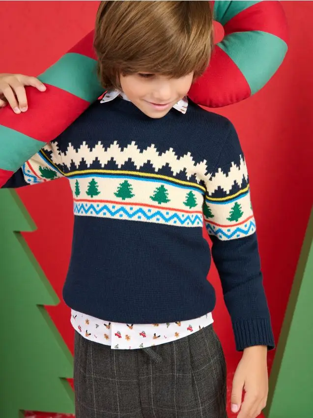 Maglione - blu scuro