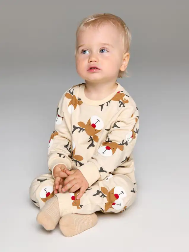 Maglione in cotone - panna