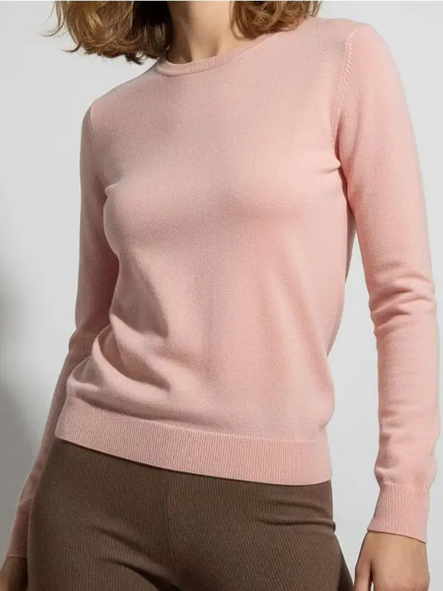 Maglione leggero basic - rosa