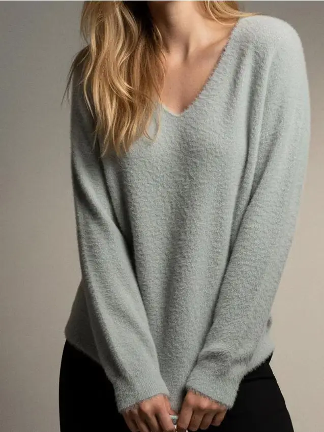 Maglione - verde chiaro