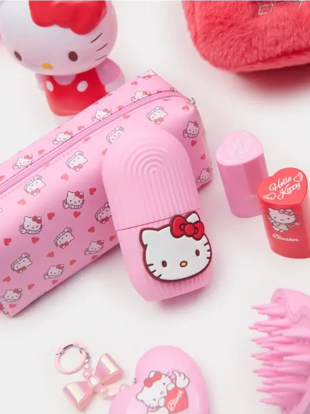 Massaggiatore ghiacciato per il viso Hello Kitty - rosa