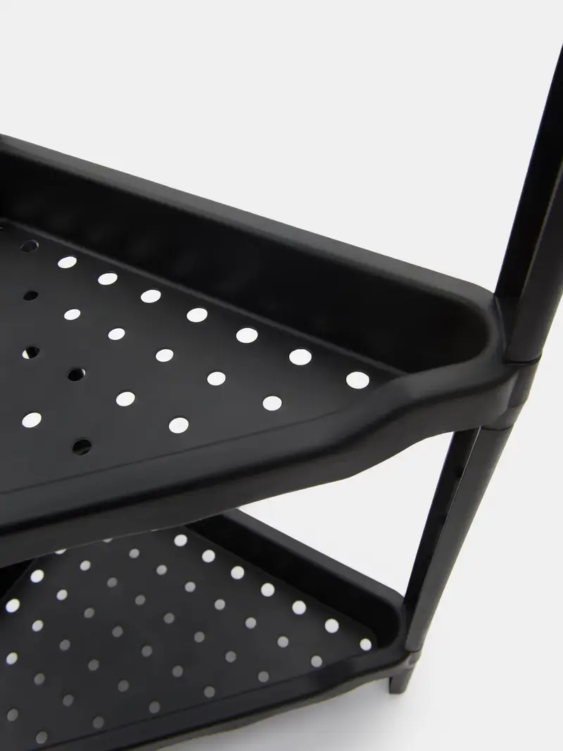 Mensola angolare - nero miniatura 3