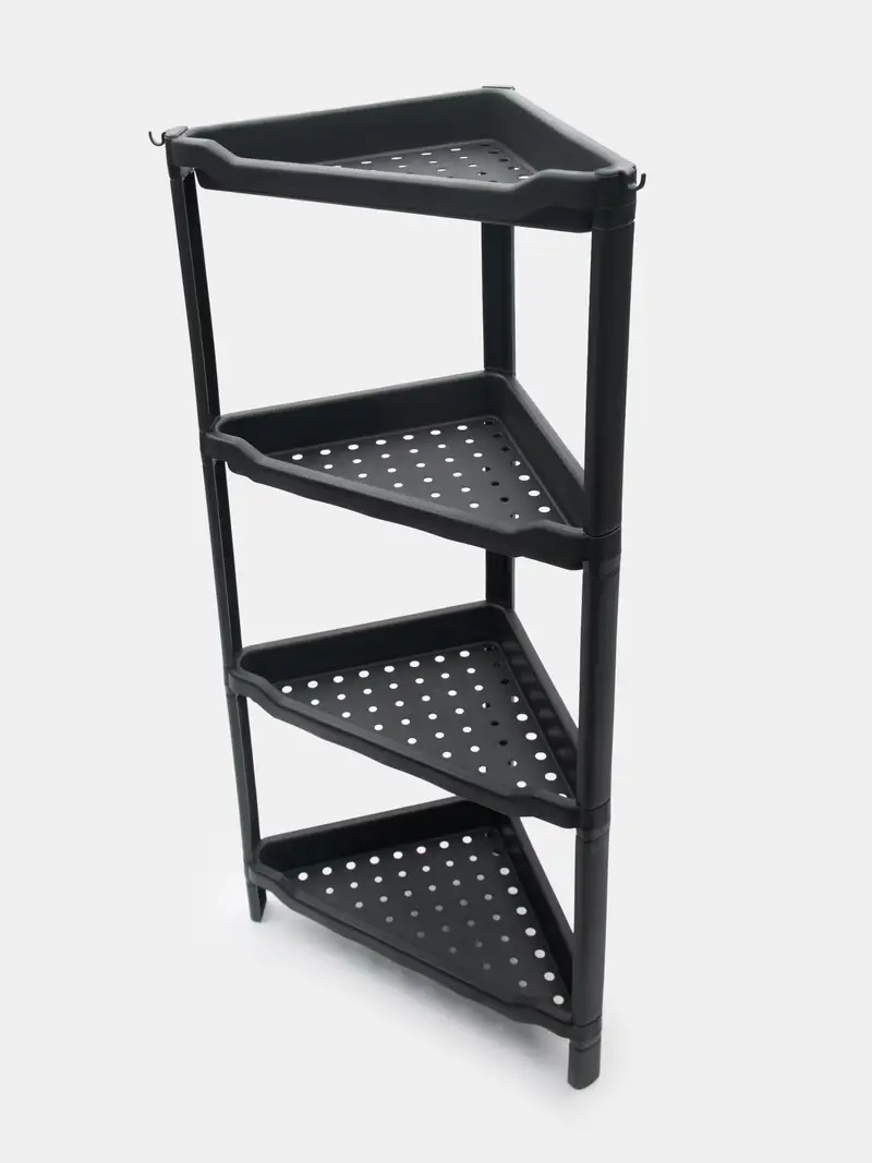 Mensola angolare - nero miniatura 4