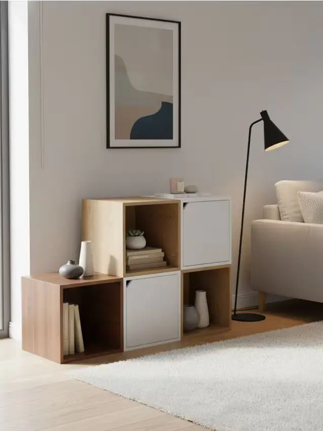 Mensola quadrata - beige