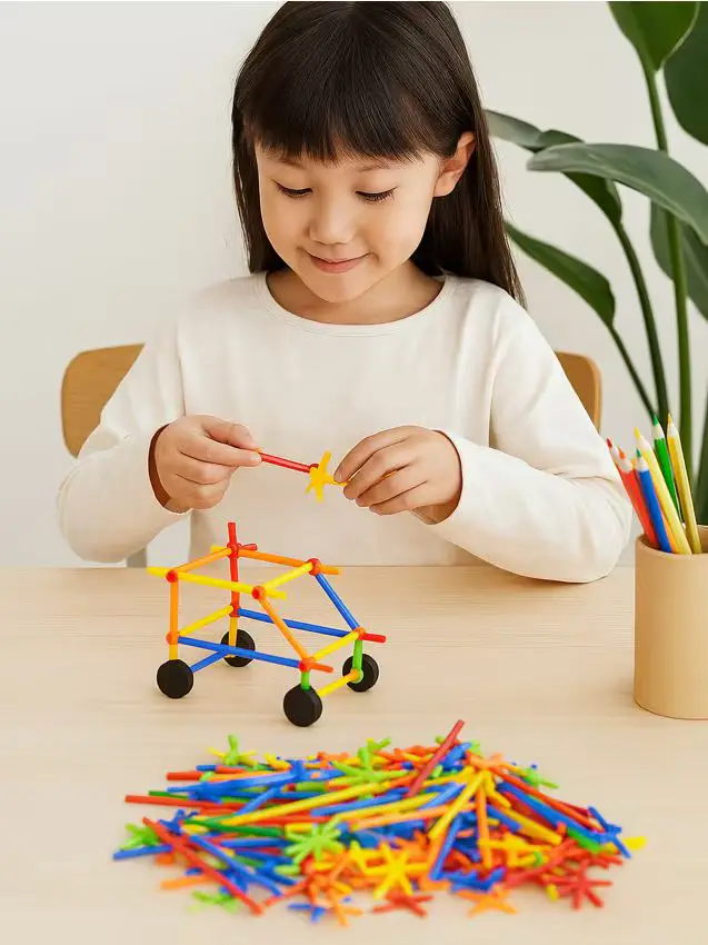 Mini tubi da costruzione - multicolor